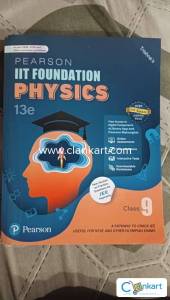Pearson IIT foundation Physics 13e for Class 9