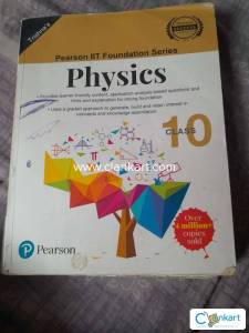 Pearson IIT foundation physics class 10th best book for cracking IIT