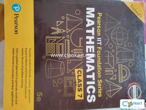 Pearson IIT foundation series MATHEMATICS class 7