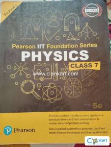Pearson IIT foundation series PHYSICS class 7