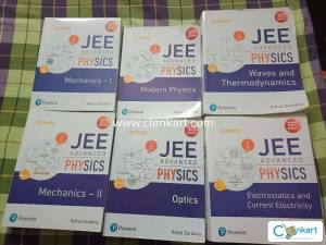Pearson Jee Advanced Physics Set Of 6 Books.(In New Condition Only)