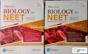 Pearson Objective Biology for NEET (Vol. I & II), 5e