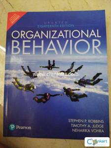 Pearson Organisational behaviour for MBA