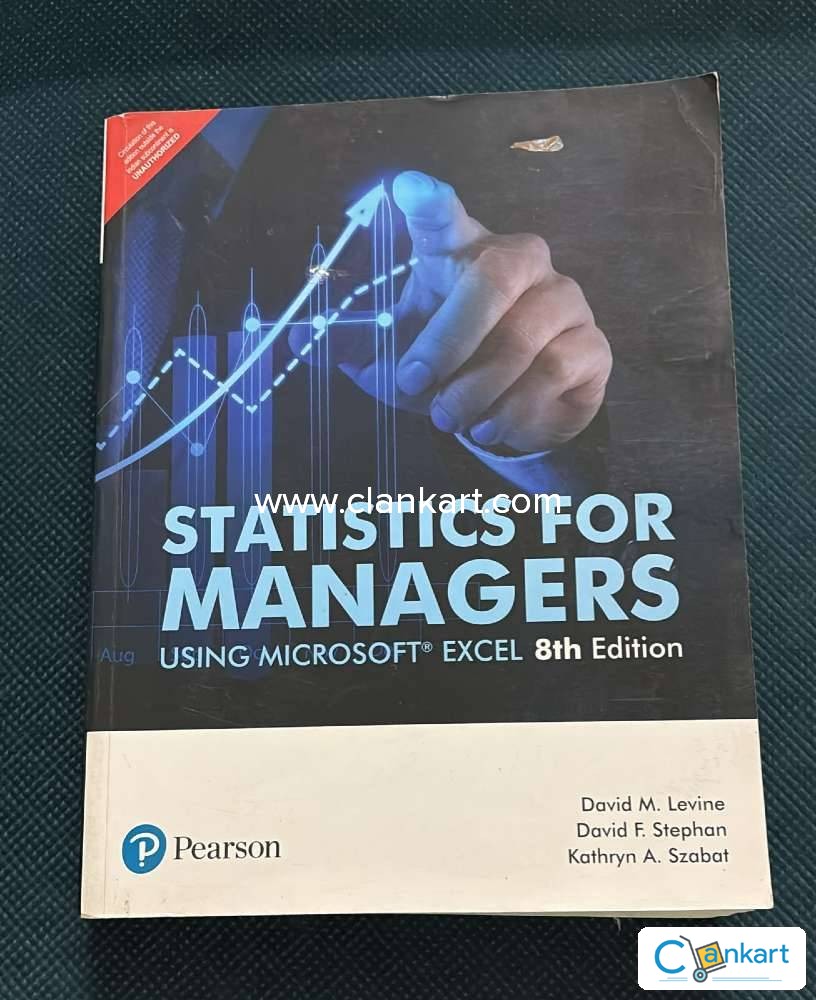 Buy 'Statistics For Managers Using Microsoft Excel (8th Edition