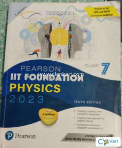 Pearson class 7 IIT Foundation PCM Books set of 3