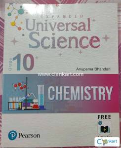 Pearson expanded universal science chemistry book in unused condition