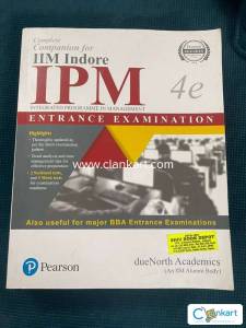 Pearson guide for IIM Indore IPMAT