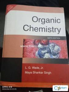 Pearson organic chemistry 6th edition
