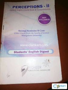 Perceptions-2 bcom  generic english course book 2nd sem