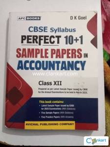 Perfect 10+1 SAMPLE PAPERS in ACCOUNTANCY Class 12th