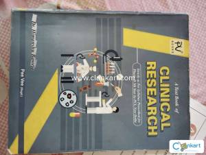 Pharm D 5th year  textbook of clinical research