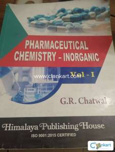 Pharmaceutical chemistry -inorganic