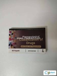 Pharmacological Classification of Drugs by KD Tripathi (6th Edition)