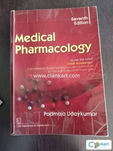 Pharmacology for 2nd yr mbbs (PADMAJA), 1 MONTH USED ,NO DAMAGE AT ALL