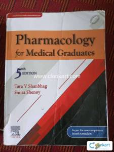 Pharmacology for Medical Graduates Tara V Shanbhag 5th edition