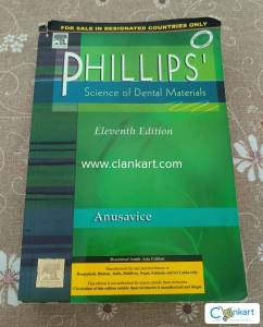 Phillips' Science of Dental Materials eleventh edition