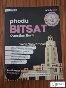 Phodu Bitsat Question Bank 2026