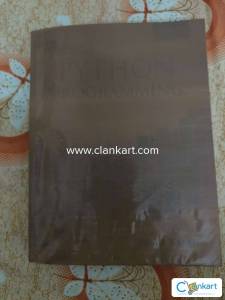 Phthon programming using problem solving approach