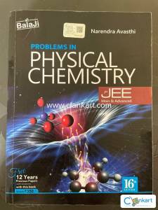 Physical Chemistry by N Avasthi (with 12yr PYQs book)
