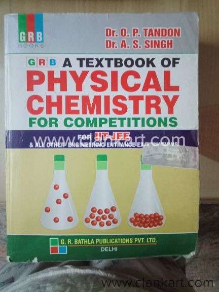 Physical Chemistry for IIT-JEE - DrOPTandon DrASSingh