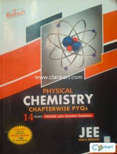 Physical chemistry 14 years paper with detailed solution