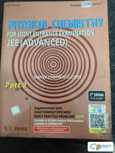 Physical chemistry part 2 K.S.Verma ( Cengage publications) DPPs FREE