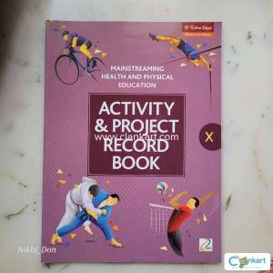 Physical education Activity record book class 10