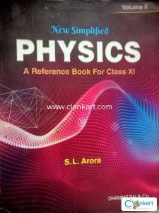Physics,SL Arora (Volume 2),for class 11th