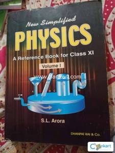 Physics A reference book for Class XI SL Arora