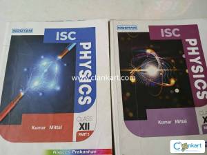 Physics Books for Class 12 ISC