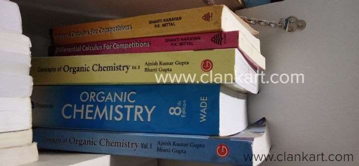Physics Chemistry Mathematics 1112JEE Competitive examination books