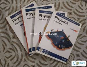 Physics Class 12 JEE - Vedantu Books All Volumes Set of 4