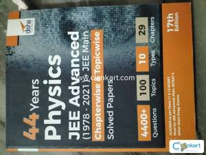 Physics JEE ADVANCED+ JEE MAINS  solved papers
