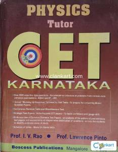 Physics Karnataka CET Boscoss