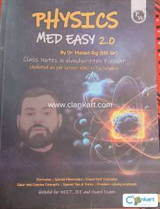 Physics Med Easy 2.0 by MR Sir (PW)  NEET/JEE Handwritten Notes Book