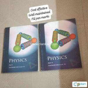 Physics NCERT Class 11 Part 1 + Part 2