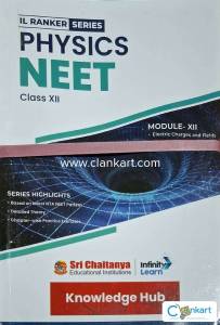 Physics NEET set of 9 books for Class 12 of Sri Chaitanya Institute
