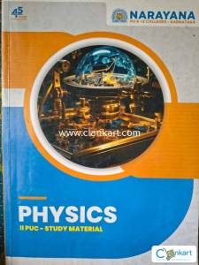 Physics Narayana 2nd puc study material