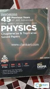 Physics Pyq Disha publications