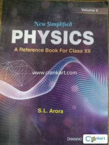 Physics S.L.ARORA Vol.2 for class 12