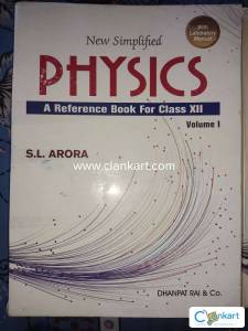 Physics SL Arora Class 12 (Volume 1+2+Lab Manual)