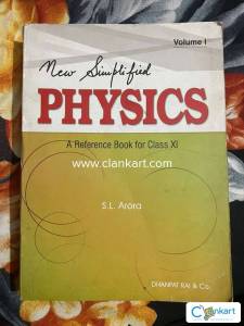 Physics S.L. Arora for Class 11