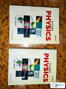 Physics S.L. Arora vol-1 and 2 Class 11