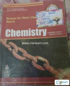 Chemistry S chand Class 9th Laxmir Singh Author
