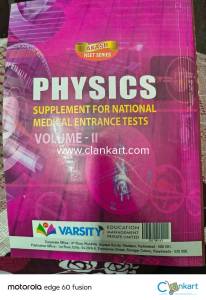 Physics Supplement For National Medical Entrance Tests Volume-2