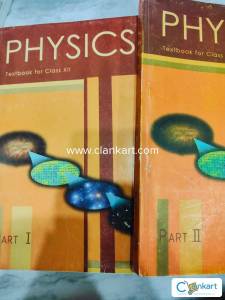 Physics Textbook for class 12 NCERT first and second both