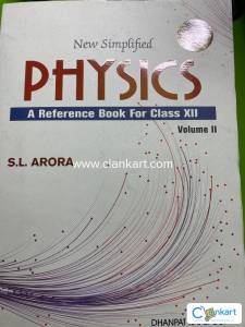 Physics Volume II class 12 S L Arora