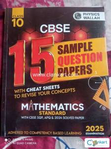 Physics Wallah Class 10 15 Mathematics Sample Question Paper