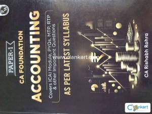 Physics Wallah ca foundation accounting book