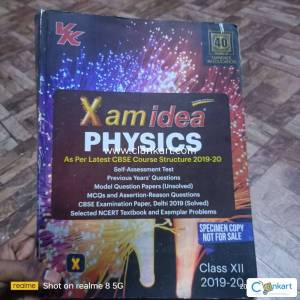 12 Physics Xam idea CBSE